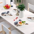 thumbnail image 6 of Ryvnso Cow Watercolor Round Plate Mats Dining Table Placemat Set of 4 for Holiday Decoration, 6 of 7