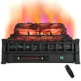thumbnail image 1 of Costway 23 Inch Electric Fireplace Heater Fireplace Logs Inserts Infrared Quartz Heater, 1 of 10
