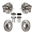 thumbnail image 1 of Transit Auto Front Hub Bearing Assembly Disc Brake Rotors and Ceramic Pads Kit for Car Hyundai Nexo KBB-127576, 1 of 11