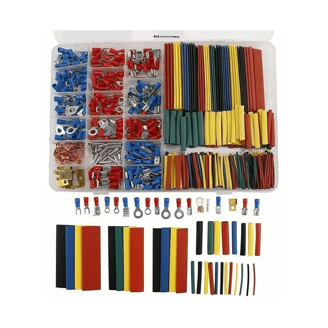 Set 678 Terminales Aisladas Bloosom Conectores Para Cable Eléctrico