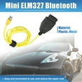 thumbnail image 2 of Unique Bargains 1 Set Enet OBD2 Câble Ethernet RJ45 Connecteur Ethernet Outils vers Câble Interface OBDII, 2 of 7