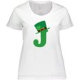 thumbnail image 3 of Inktastic Irish St Patricks Day Letter J Monogram Women's Plus Size T-Shirt, 3 of 5