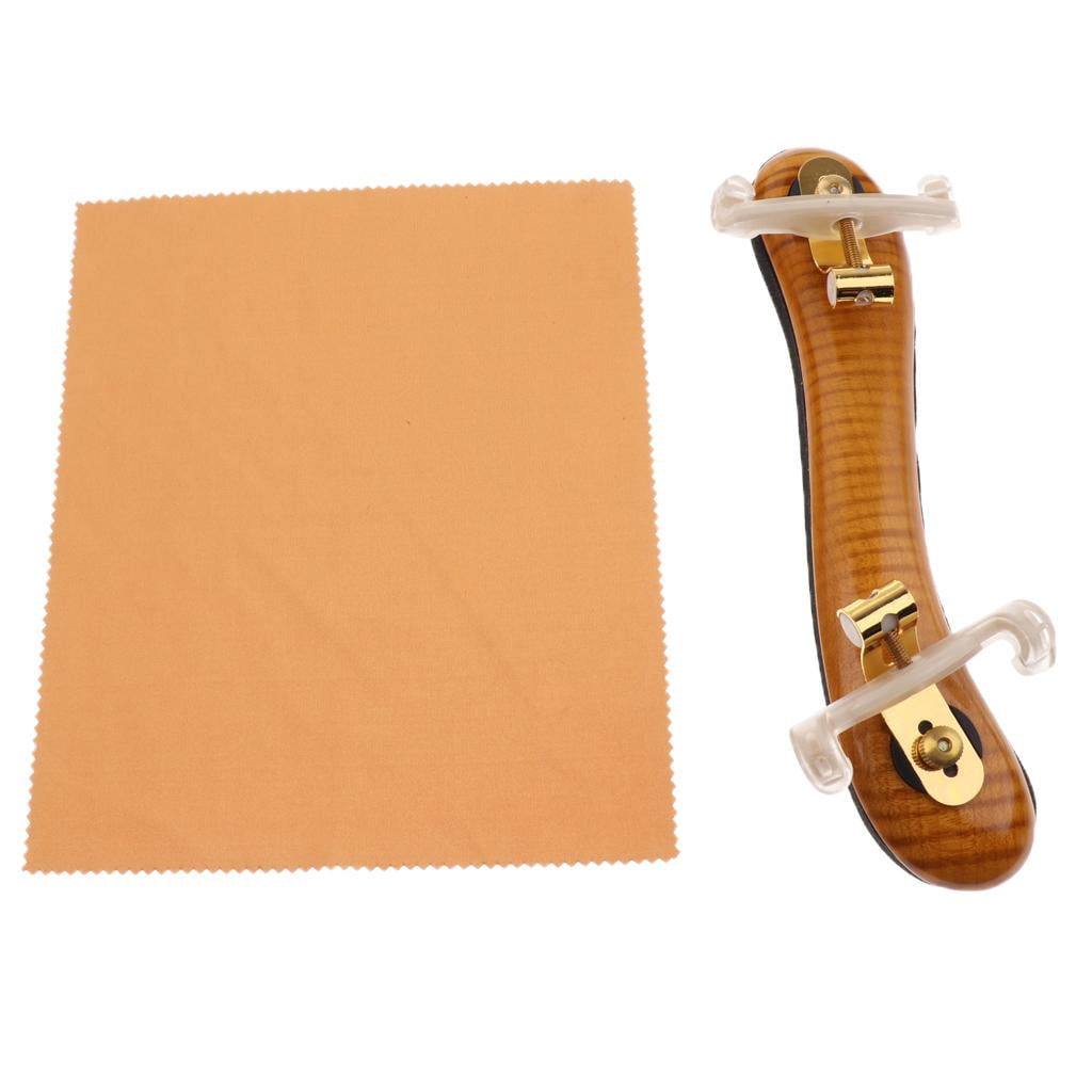 LeeQinersw Comfortable Maple 4/4 Violin Shoulder Rest Pad Musical Instrument Accessory 4-4 3-4