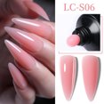 thumbnail image 2 of LILYCUTE-Gel de extensión de uñas, Gel semipermanente UV duro, color rosa brillante, 10ML, 2 of 4