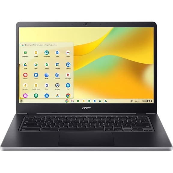 Acer 14" 314 Full HD Intel N100 Chromebook in Black - NX.KNJAA.005