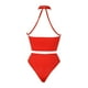thumbnail image 5 of Gibobby Conjunto ropa interior mujer Ropa Interior Divertida para Mujer, Escote En V Profundo, Encaje Sexy, Vestido Transparente, Vestido para Conjuntos De Lencería(Rojo, G), 5 of 5