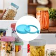 thumbnail image 2 of Mason Jar Lids - Colored Plastic Mason Jar Lids Regular Mouth, Leak Proof Canning Lids Covers with Silicone Rings for Ball, Kerr Jars, Reusable Jar Lid Tops Caps for Mason Canning Jars, 2 of 5