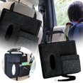 thumbnail image 4 of LKWLPD Multi-Pocket Car Seat Backseat Organizer with Tissue Box Design Large Storage Pockets for Auto Interior Accessories Phone Toys Essentials​​, 4 of 4