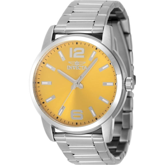 Invicta 48493 Men's Celestial Yellow Dial Steel Bracelet Watch