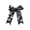 Black, variant on Hair Bows for Halloween Skulls & Spider - Black