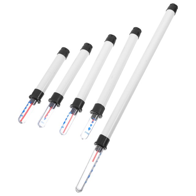 HONITANO 5Pcs Plastic Water Level Meter for Garden Applications Visible Float Indicator Easy to Use