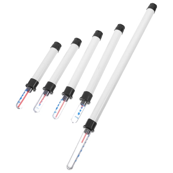 HONITANO 5Pcs Plastic Water Level Meter for Garden Applications Visible Float Indicator Easy to Use