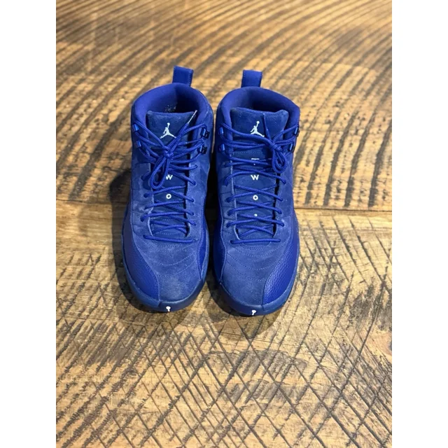 Jo r-dan 12 Retro Deep Royal Blue SZ 9.5 Excellent Used Condition, OG All