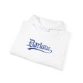 thumbnail image 3 of Darkstar Text Skateboard Blue Many Colors Vintage Classic Skate Hoodie Print - 4XL / White, 3 of 5