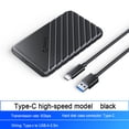 thumbnail image 1 of Caja de adaptador externo de 6TB caja de disco duro de plástico a prueba de golpes para SSD SATA de 2,5 pulgadas FLhrweasw  Nuevo, 1 of 9