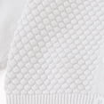 thumbnail image 4 of SGMVNU Sweaters for Girls Fall Winter Childrens Sweater Boys Sweater Cardigan Baby Pure Color Knitted Cardigan Coat Knitwear Tops(Size 18-24 Months, White), 4 of 8