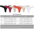 thumbnail image 5 of Baywell Large Women's Underwear Pure Cotton Sexy thong Temptation Unseen Triangle Pants S-XL, 5 of 5