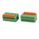 thumbnail image 2 of Bloque de terminales de resorte verde de 9 pines KF141V 150V 2A 2.54mm para montaje en PCB de 10 piezas, 2 of 3