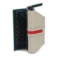 thumbnail image 4 of Eastern Counties Leather - Monedero/Cartera Casey Diseño Panel en Contraste de Cuero (Cerceta, Marfil), 4 of 5