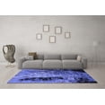 thumbnail image 3 of Ahgly Company Indoor Rectangle Oriental Blue Industrial Area Rugs, 5' x 8', 3 of 4
