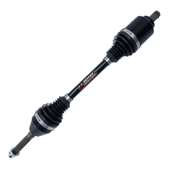 Demon Powersports Rear Left/Right Heavy Duty Axle for (1999-2001) (2003-19) Polaris Sportsman/Hawkeye/Outlaw/Phoenix/ACE, Made of 4340 Chromoly Steel in Dual Heat Treated High Strength, Wider Angles