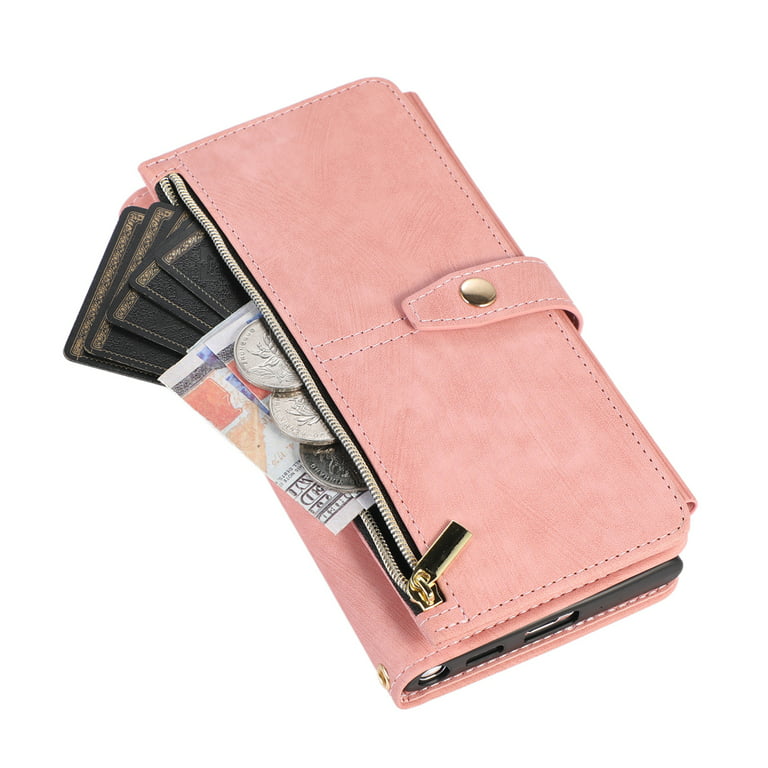 Compatible with Samsung Galaxy S23 Ultra Wallet Case, 2 in 1