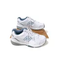 thumbnail image 1 of Mens Size 8 Womens Size 9.5 D NEW BALANCE 608 Athletic Sneakers Shoes Blue/White, 1 of 6