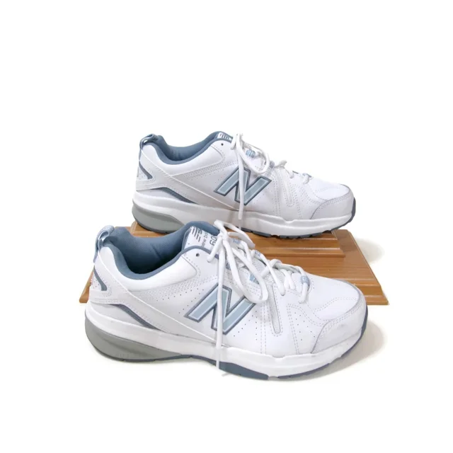 Mens Size 8 Womens Size 9.5 D NEW BALANCE 608 Athletic Sneakers Shoes Blue/White