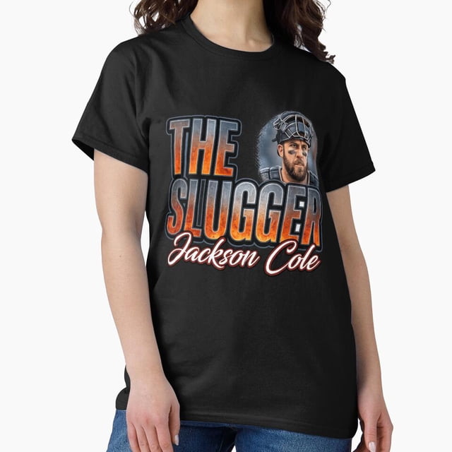 The Slugger Jackson Cole Baseball Power G17139 Unisex Graphic T-Shirt – Soft & Comfortable, Sizes Up to 5XL
