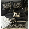 thumbnail image 4 of Nanshing Mollybee 7 Piece Luxury Floral Comforter Set, Black, Full, 4 of 5
