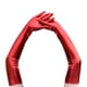 thumbnail image 2 of Sonducket Codo Guantes largos Estilo simple Mujer sexy Ropa Accesorio Niñas Vestir Ornamento Damas Banquete Fiesta Guante con color sólido guantes y mitones Rojo Sonducket AP011288-01B, 2 of 6