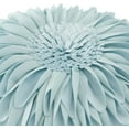 thumbnail image 5 of JWH 3D Handmade Aesthetic Decorative Velvet Flower Throw Pillows Soft Sunflower Pillow for Bedroom Couch Bed Decor 14inch Light Blue, 5 of 10