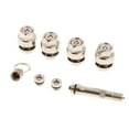 thumbnail image 1 of Almencla 7 x Invisible Car Tyre Valve Stem Metal Bolt Flush Mount Valve Caps Universal, 1 of 7