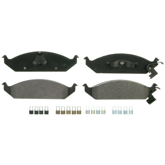 Wagner QuickStop ZX650A Semi-Metallic Disc Brake Pad Set Fits select: 1996-2000 CHRYSLER SEBRING, 1996-2000 DODGE STRATUS