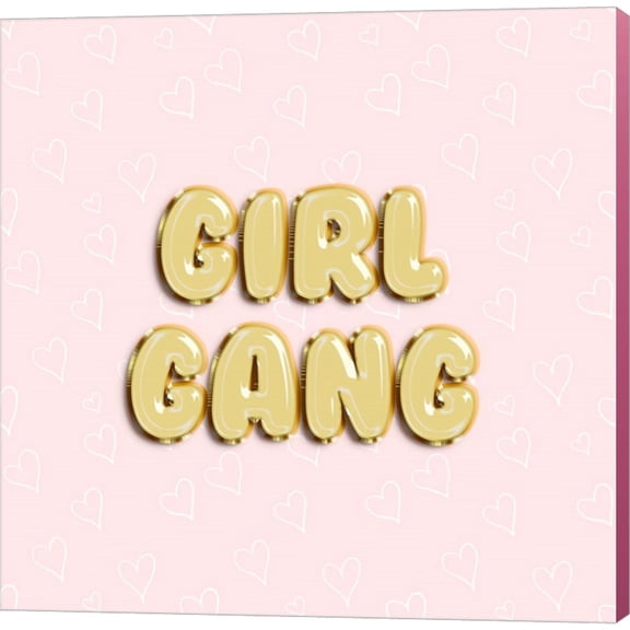 Great Art Now Pal-entine I by Grace Popp, Canvas Wall Art, 12W x 12H