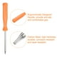 thumbnail image 4 of Destornillador Torx Uxcell T6 de 4" de longitud, destornillador de precisión con cabeza de estrella de 6 puntos y mango antideslizante, amarillo, 4 of 6