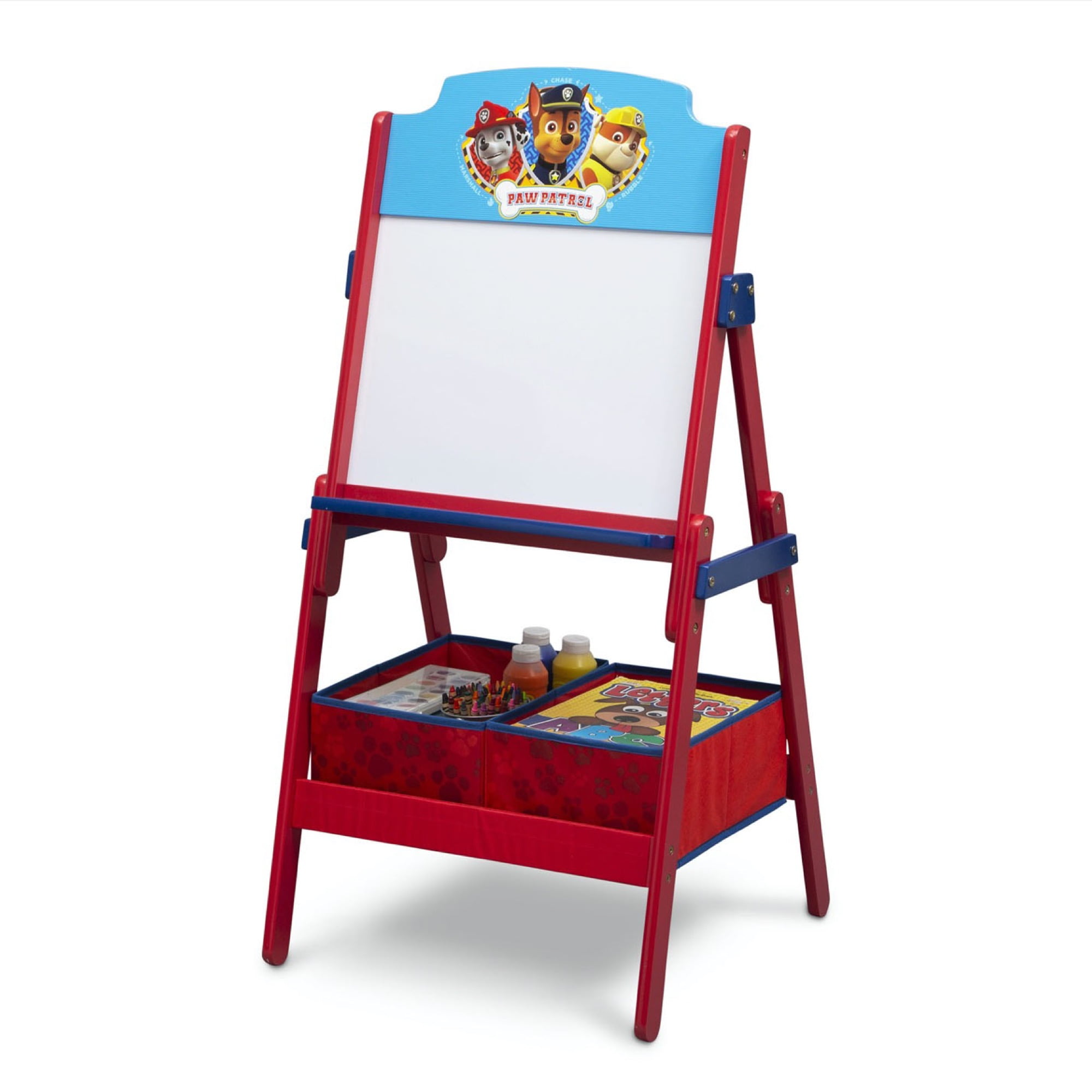 Nick Jr. PAW Patrol Activity Easel with Storage by Delta Children, Greenguard Gold Certified