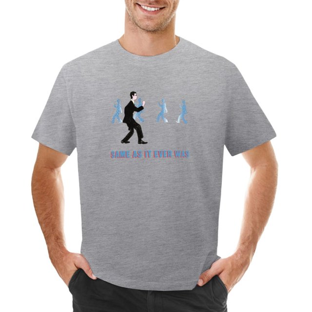 Talking Heads-esame as It Was camiseta ropa de hombre Camiseta corta camisetas grandes y altas para hombres