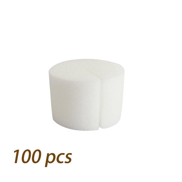 Semillas hidropónicas para plantas de vivero, esponja para macetas, bandeja de cultivo de agua, esponja para semillas de plantas, 44x30mm 100 Piezas Methold HA6263-03
