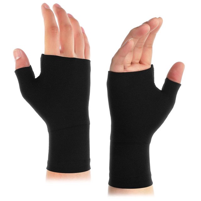 Soporte de muñeca de compresión Vevor 2 piezas férula para pulgar transpirable elástica