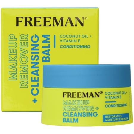 Freeman Skincare Restorative Makeup Remover + Cleansing Balm Jar, Balm to Cream Cleanser