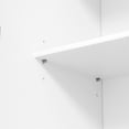 thumbnail image 6 of 77inch Farmhouse Kitchen Pantry, Freestanding Tall Cupboard Storage Cabinet with 3 Adjustable Shelves,8 Door Shelves,and 3 Drawers, Kitchen Storage Cabinet, 6 of 9