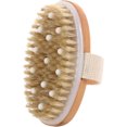 thumbnail image 1 of Cepillo corporal exfoliante de cerdas naturales que elimina las células muertas y promueve la circulación., 1 of 4