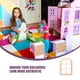 thumbnail image 3 of 2 ventanas de casa de muñecas a escala 1:12, marco de ventana arqueado en miniatura de 6 paneles, modelo de muebles DIY, decoración de mini casa de muñecas, accesorios de madera, 3 of 7