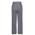 thumbnail image 6 of QASIEATN Women's Autumn/Winter Elastic High Waisted Drawstring Loose Pants Sanitary Pants Casual Wide Leg Sports Pants, 6 of 8