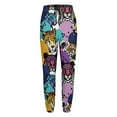 thumbnail image 5 of Women's Sweatpants, Retro Panther Baggy Sweatpants Joggers for Women, Fall Outfits for Women 2024 Lounge Yoga Athletic Workout Pants with Pockets, 5 of 7