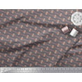 thumbnail image 3 of Soimoi Polyester Crepe Fabric Geometric Small Print Fabric by The Yard 52 Inch Wide, 3 of 3