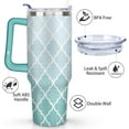 thumbnail image 2 of 40 Oz Tumbler with Handle and Straw Insulated Double Walled Stainless Steel Travel Mug Gift Box Reusable Tumbler Coffee Travel Mug for Office Portable Insulated Beer Cup for Hot & Cold Drinks, 2 of 6