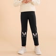 thumbnail image 6 of KAUOD Girls Cute Fleece Leggings Winter Thermal Ankle Tights Pants Kids Toddler Stretchy Warm Opaque Athletic Pantyhose, 6 of 8