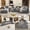 Gray, variant on LLappuil 121" Sectional Sofa, Modular Sectional Couch Convertible Sofa Bed, Chenille Cloud Sofa Couch with Hidden Storage & USB Ports & Cup Holders & Bluetooth Speaker for Living Room Gray